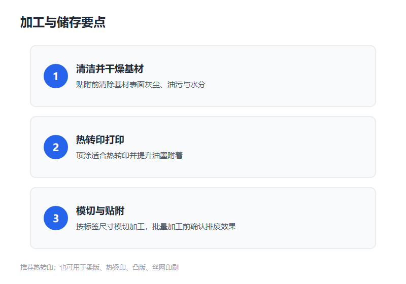 标签模切与收卷加工要点