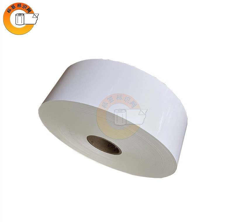 3M7815EH 哑白PET面材热转印标签材料｜740mm×500m整卷-标签标识网